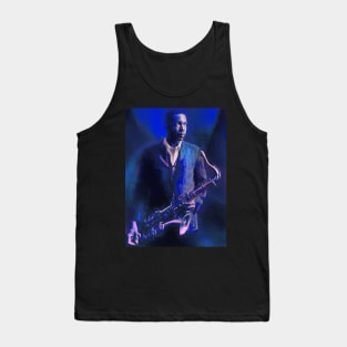 John Coltrane Jazz Legend Tank Top